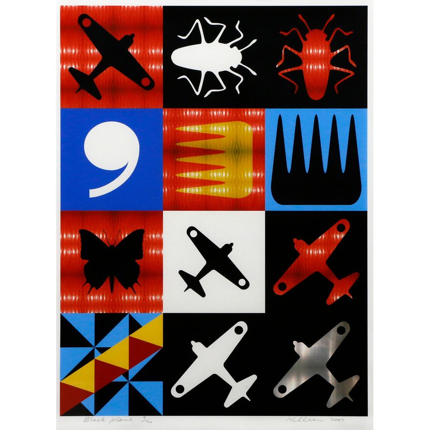 Richard Killeen 'Black plane'