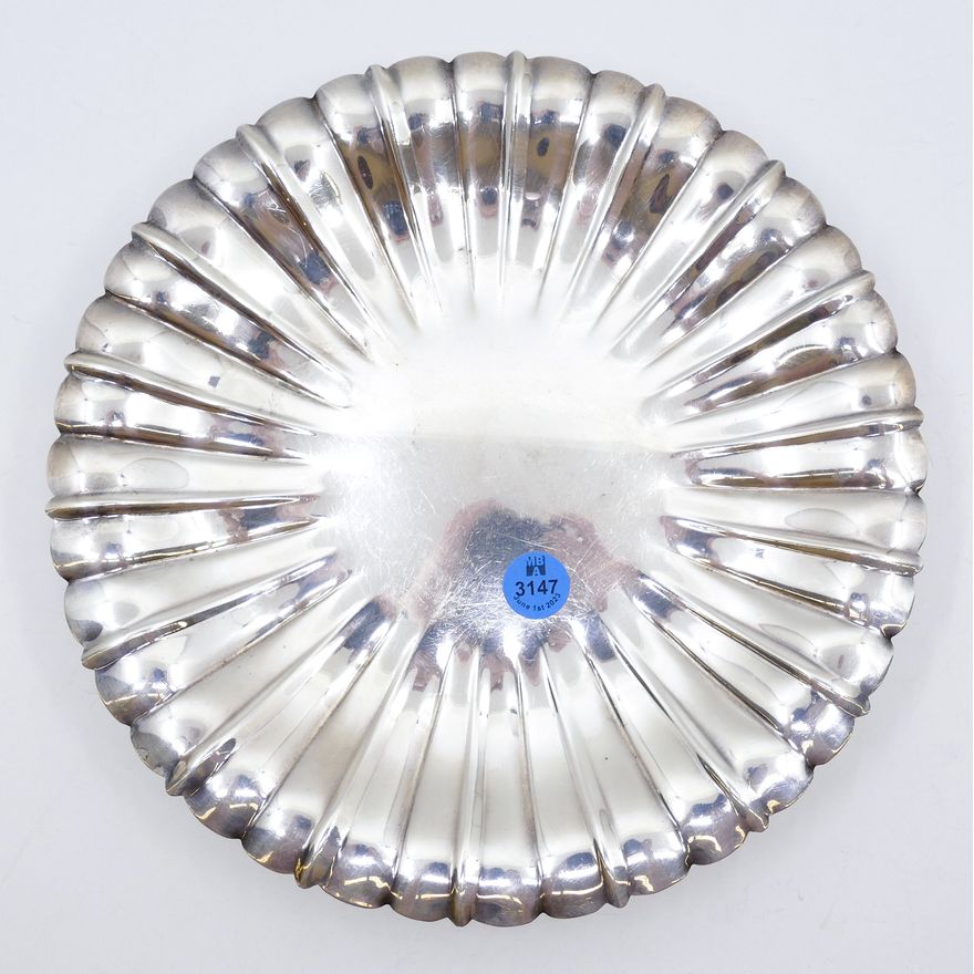 Richard Dimes American Sterling Pedestal Tray 9.5'' - 465 Grams