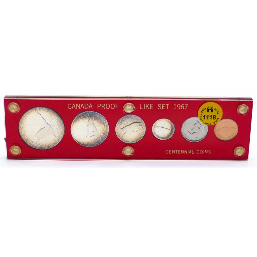 1967 Canadian Proof Like Centennial Coin Set