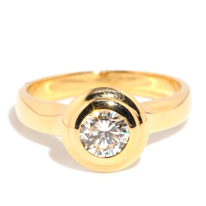 Solitaire 0.56 carat Diamond Ring,