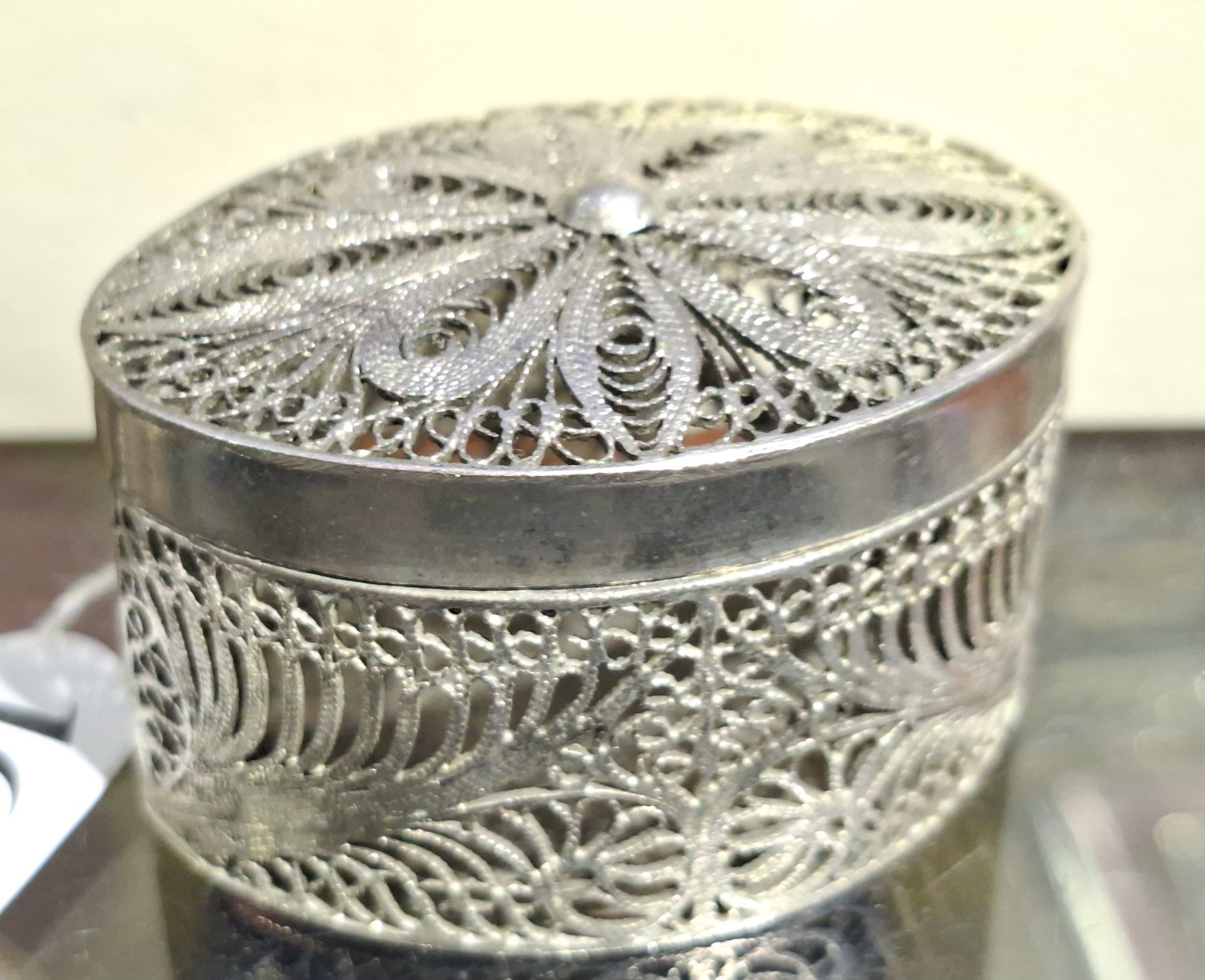 Filigree Jewellery Box