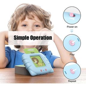 Educational Audible Card Reading Toy BLUE 2 years | USED/ NO CARDS