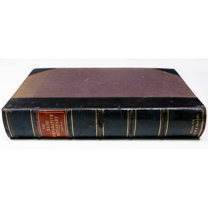 TREGEAR, EDWARD - The Māori-Polynesian Comparative Dictionary.