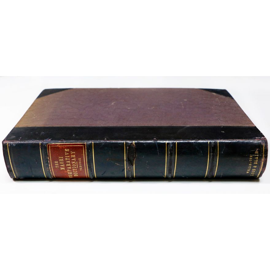 TREGEAR, EDWARD - The Māori-Polynesian Comparative Dictionary.