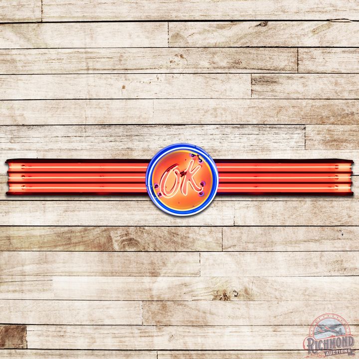 10' Chevrolet OK SSP Neon Sign w/ Channel - 8.75