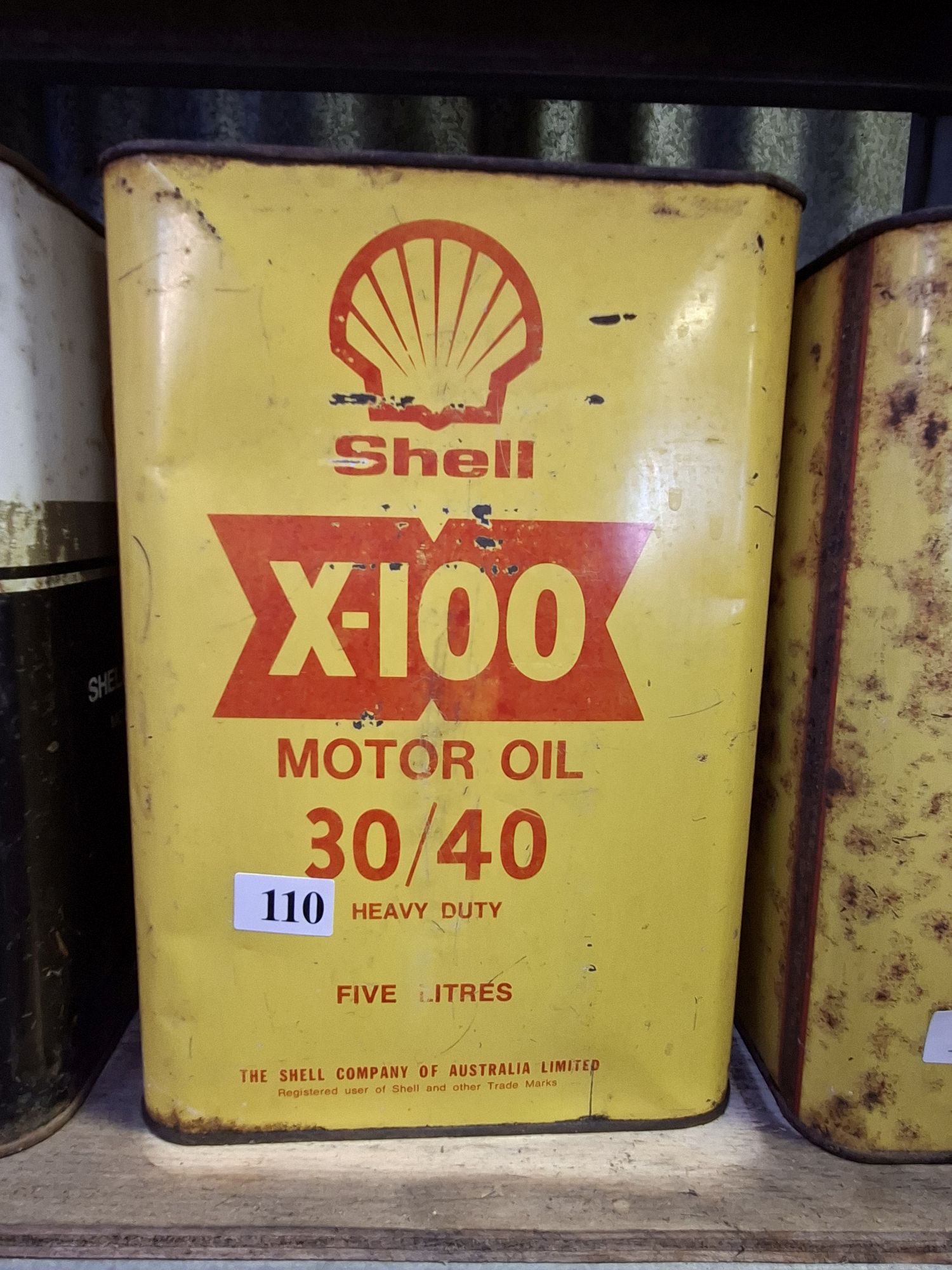 Shell Oil Can