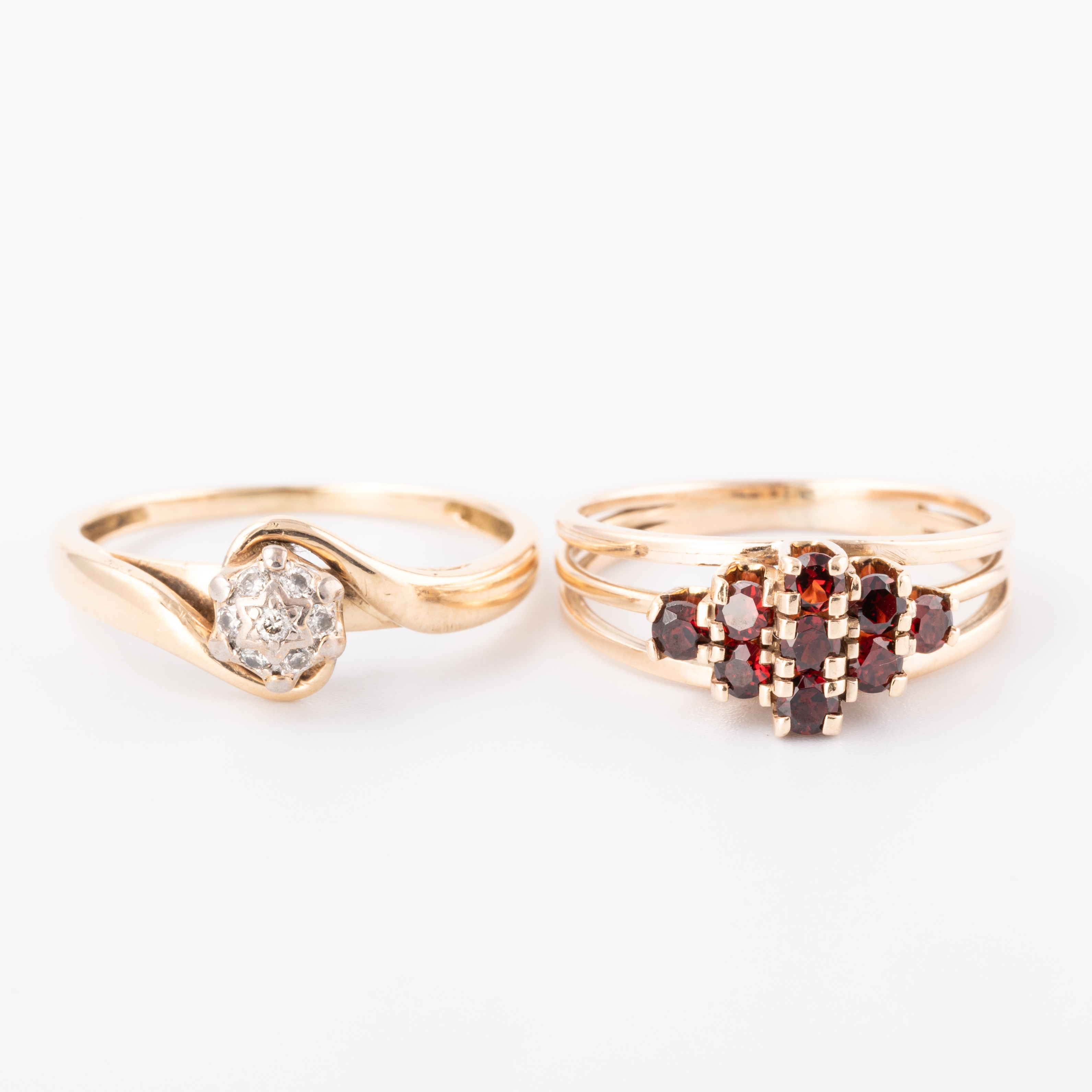Two 9ct Gold Rings