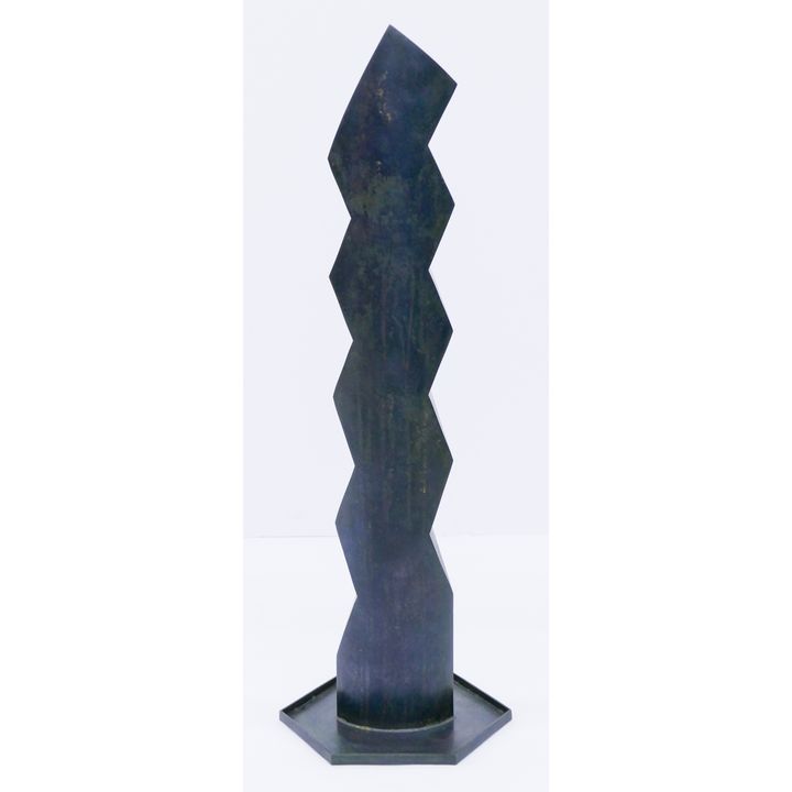 Gerard Tsutakawa ''Eruption'' 1991 Bronze Sculpture