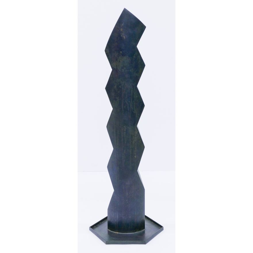 Gerard Tsutakawa ''Eruption'' 1991 Bronze Sculpture