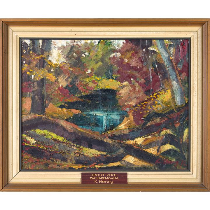 Henry Kelliher ‘Trout Pool, Waikaremoana’