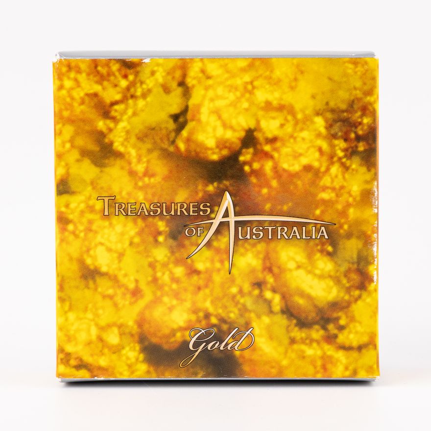 Elizabeth II, Perth Mint - Treasures of Australia - Gold, One Dollar, 2010,  FDC