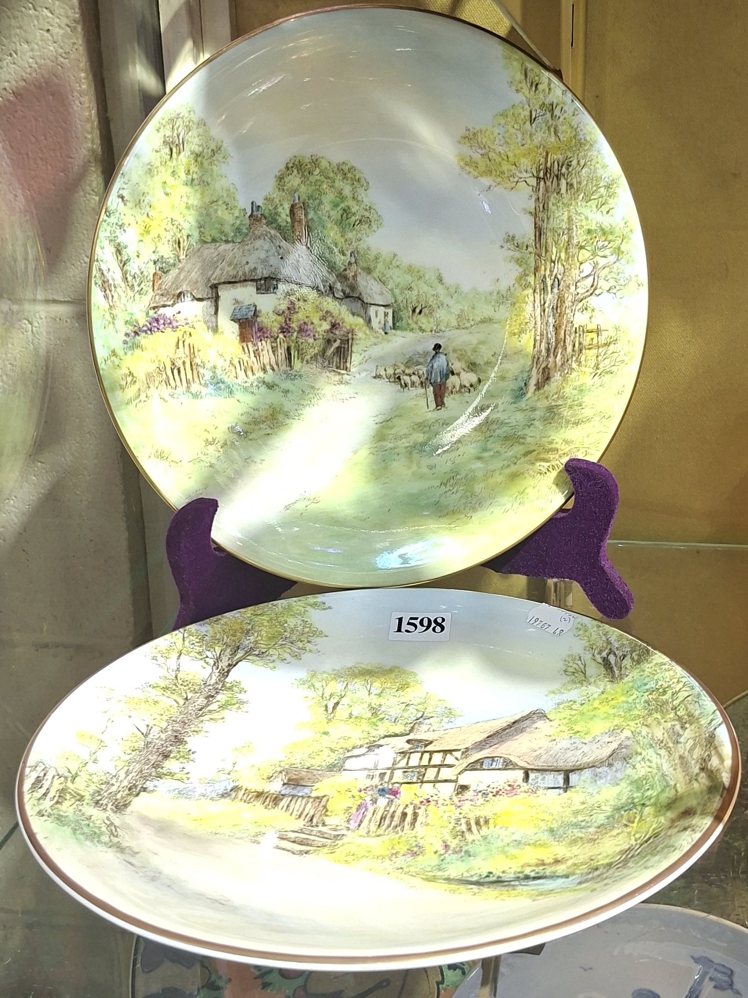 ROYAL WORCESTER CABINET PLATES