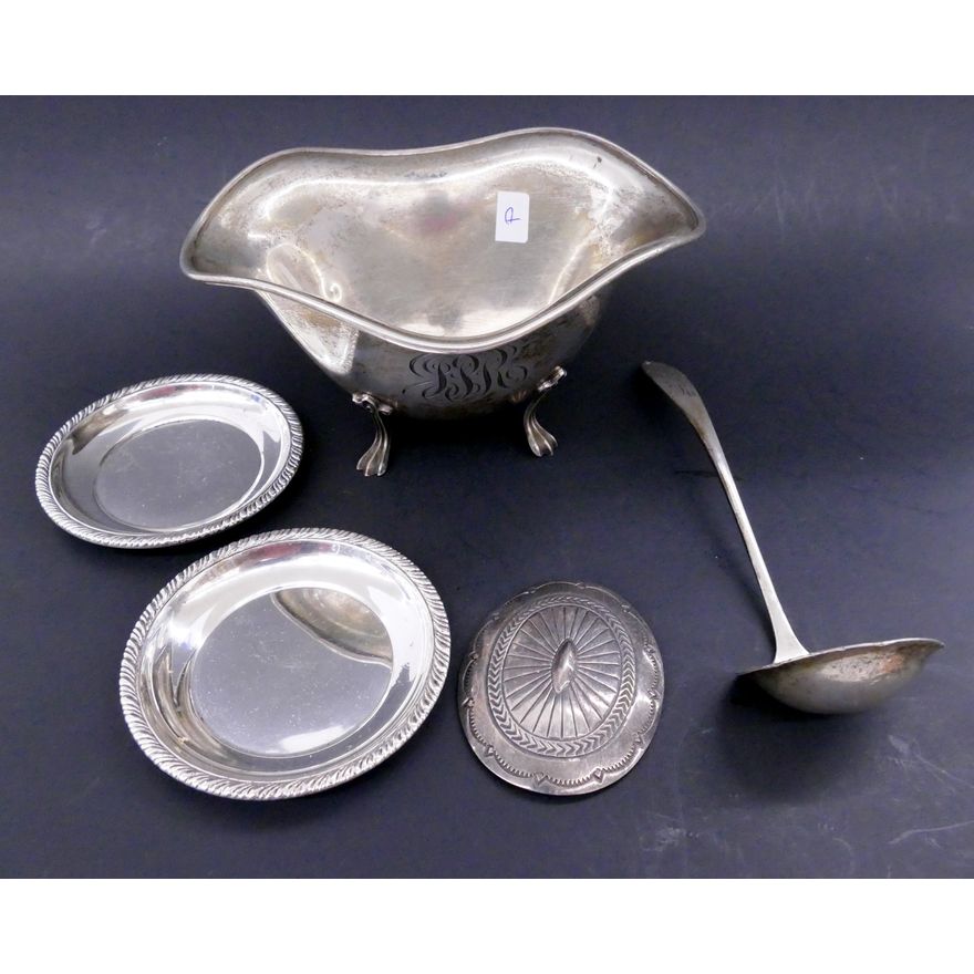 Box Sterling Footed Bowl Etc- 240g TW