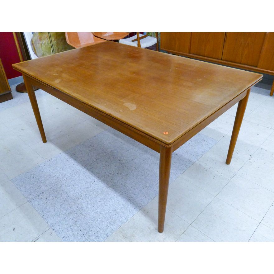 Koefed Hornslet Danish Teak Dining Table 29''x59''x39''