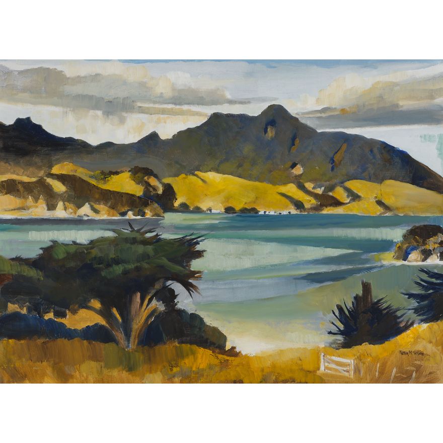 Peter McIntyre 'The Heads, Whangarei Harbour'
