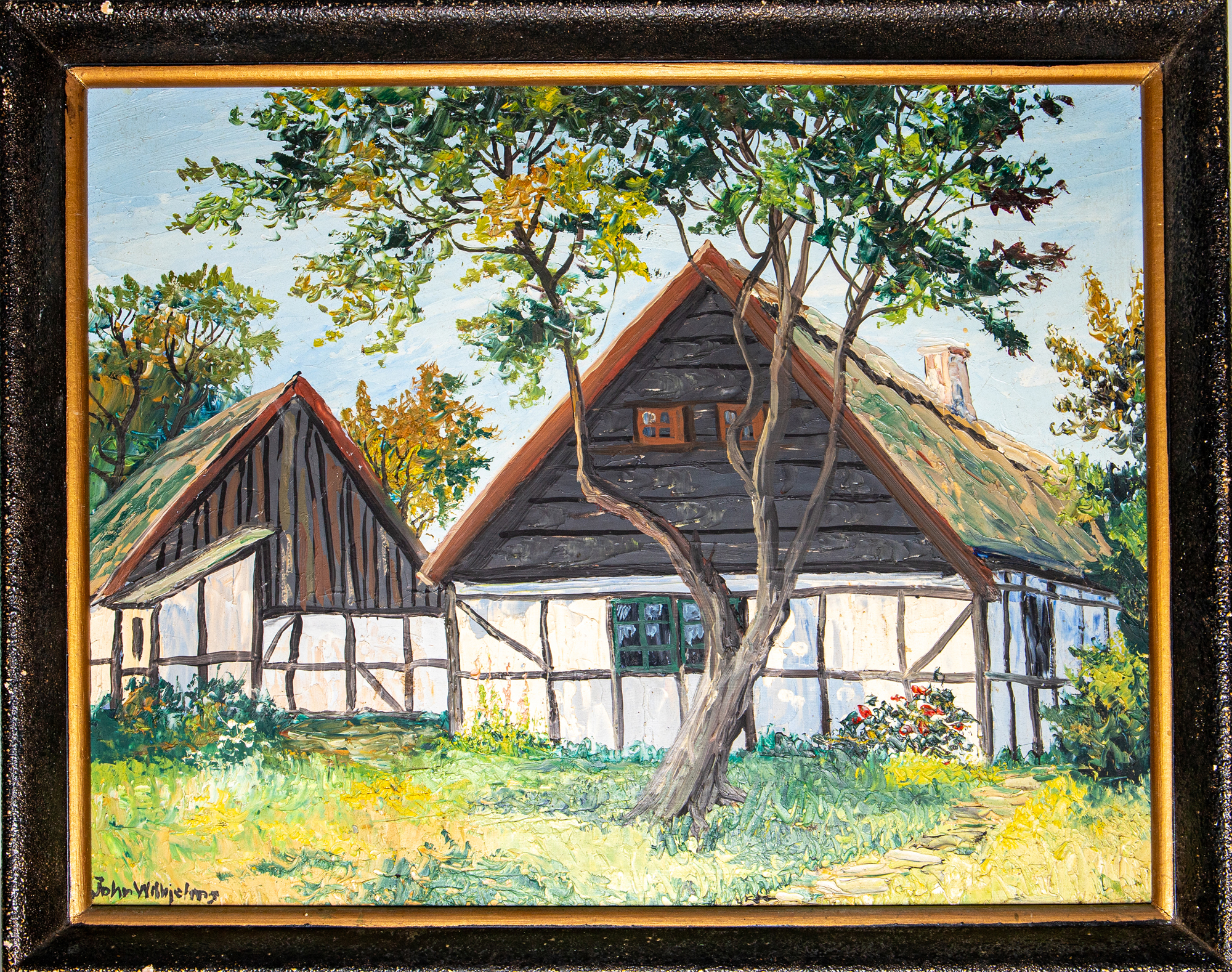 Europe, John Wilhjelms, Untitled (Half-Timbered Houses),