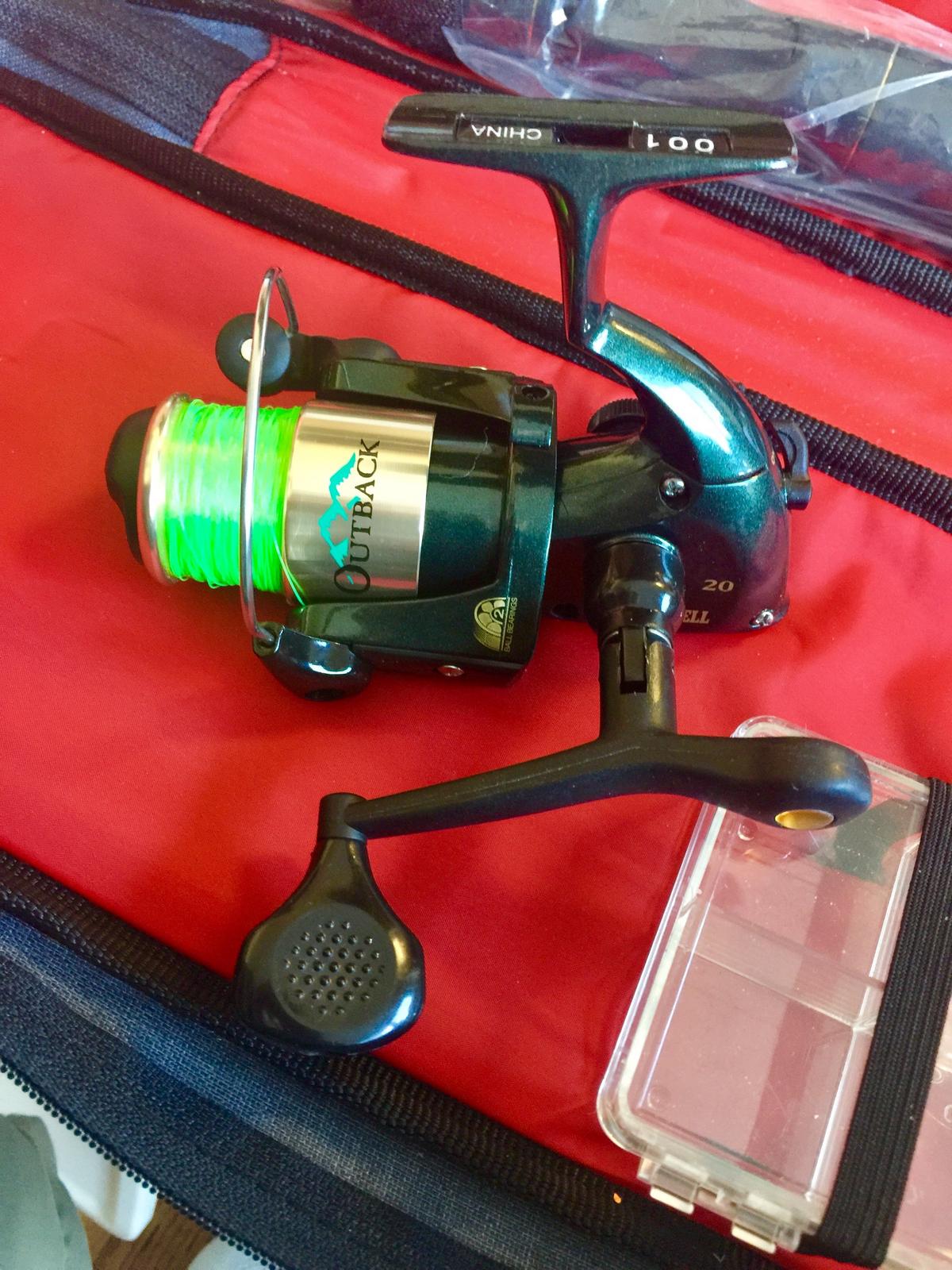 Mitchell,”Outback Pro 20” travel rod/reel/case