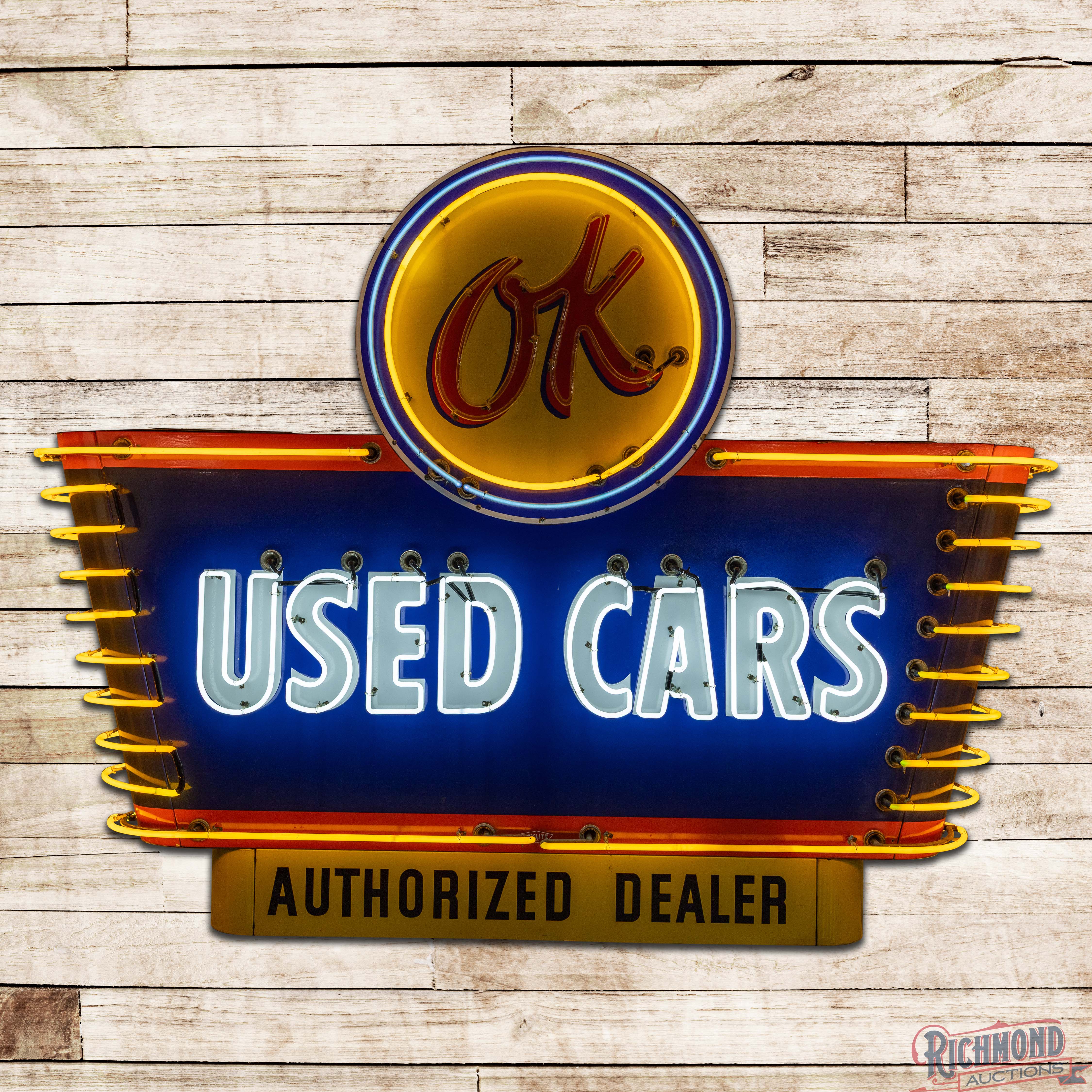 Fantastic Chevrolet Used Cars Authorized Dealer 8' Double Sided ...