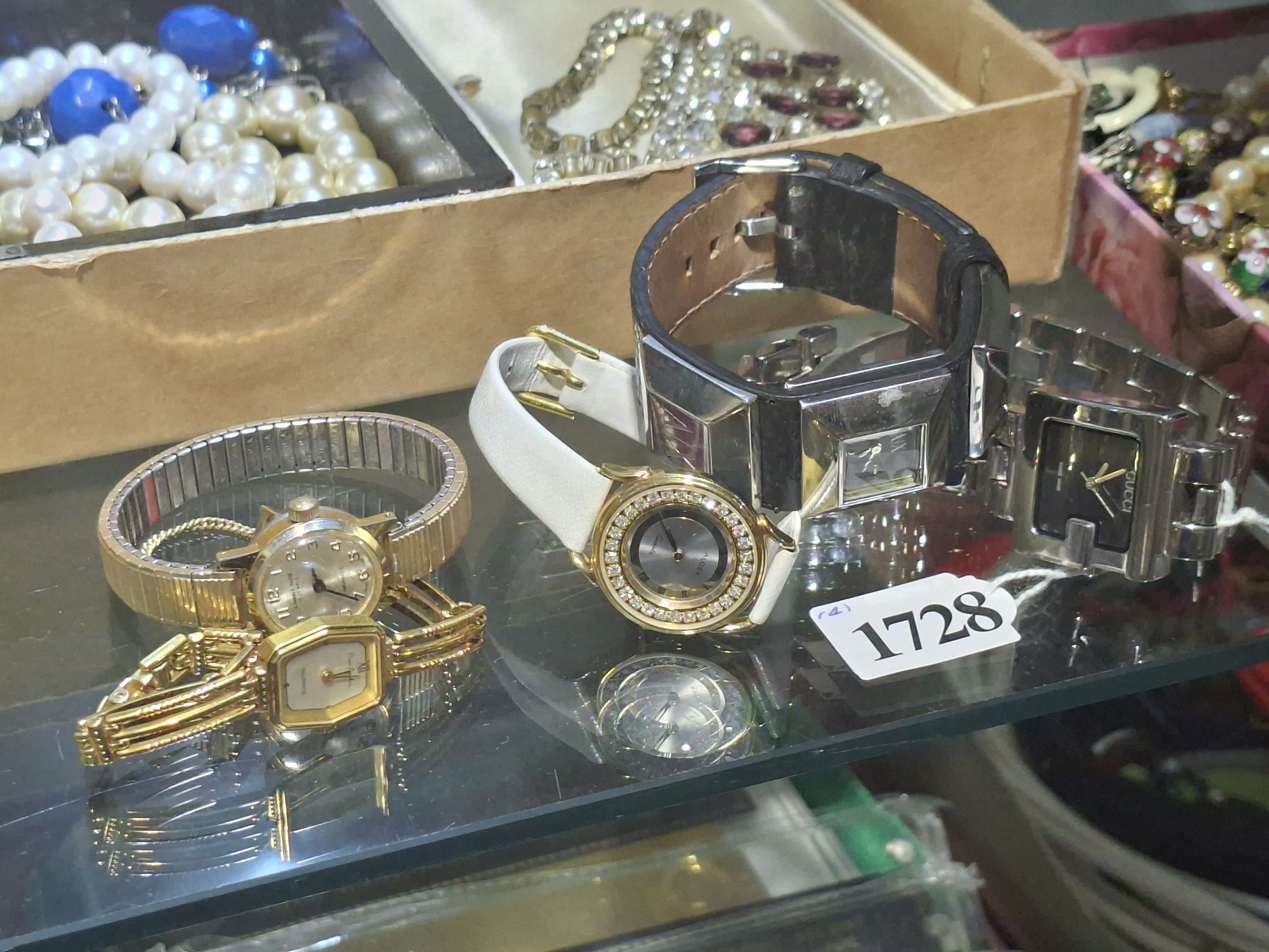 Four Ladies Fashion Wrist Watches