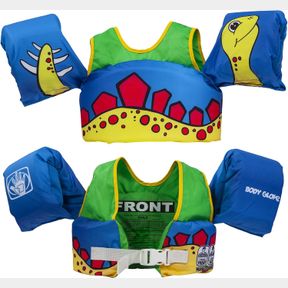 CHILD BODY GLOVE PADDLE PALS LEARN TO SWIM LIFE JACKET - THE SAFEST U.S. COAST GUARD APPROVED LEARN-TO-SWIM AID