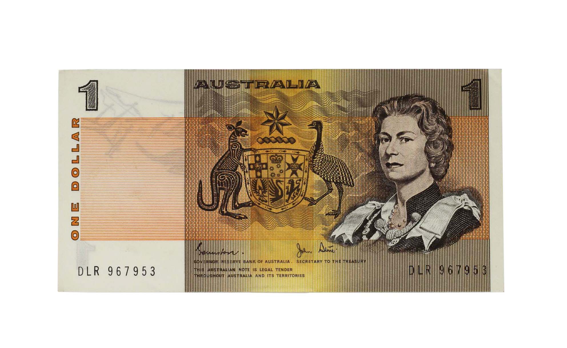 2123. · Bundle, One Dollar, 1982, UNC