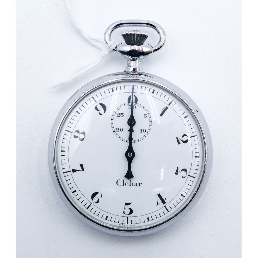 Vintage Clebar Swiss Stop Watch in Box - Like New