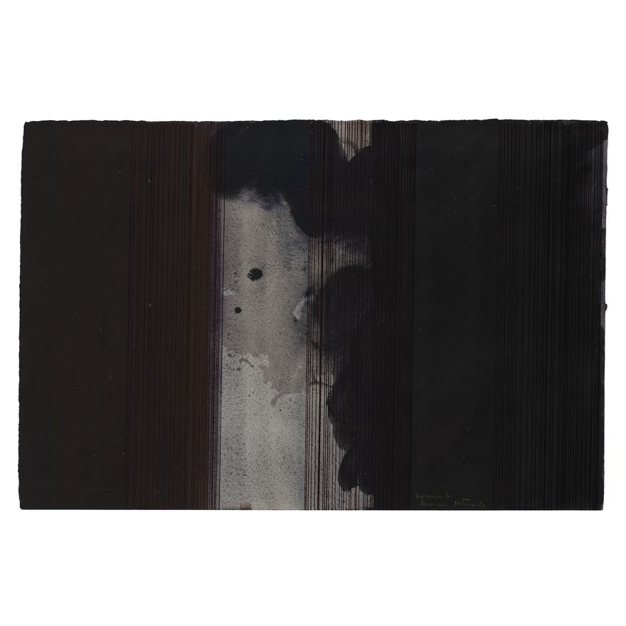 Ralph Hotere 'Drawing for Requiem'