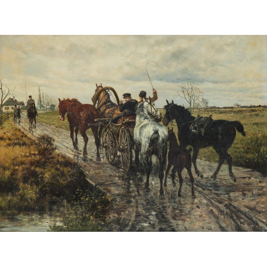 Jan Chełmiński | Na drodze