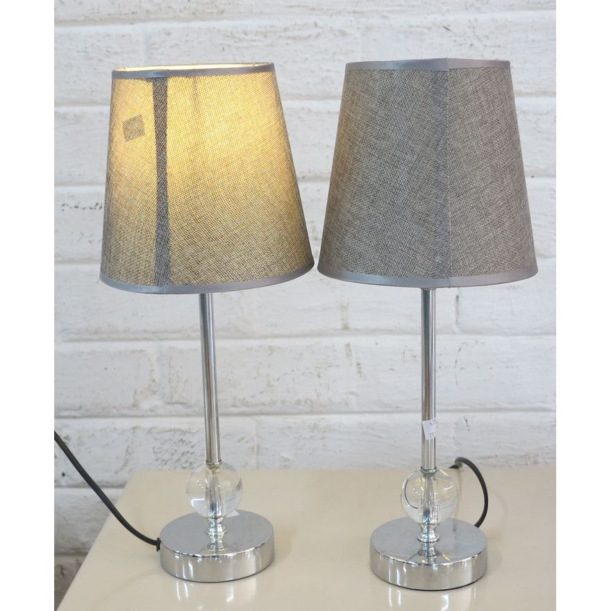 PAIR OF TABLE LAMPS