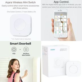 Aqara Mini Switch Doorbell Panic Button Smart Home | NOT TESTED