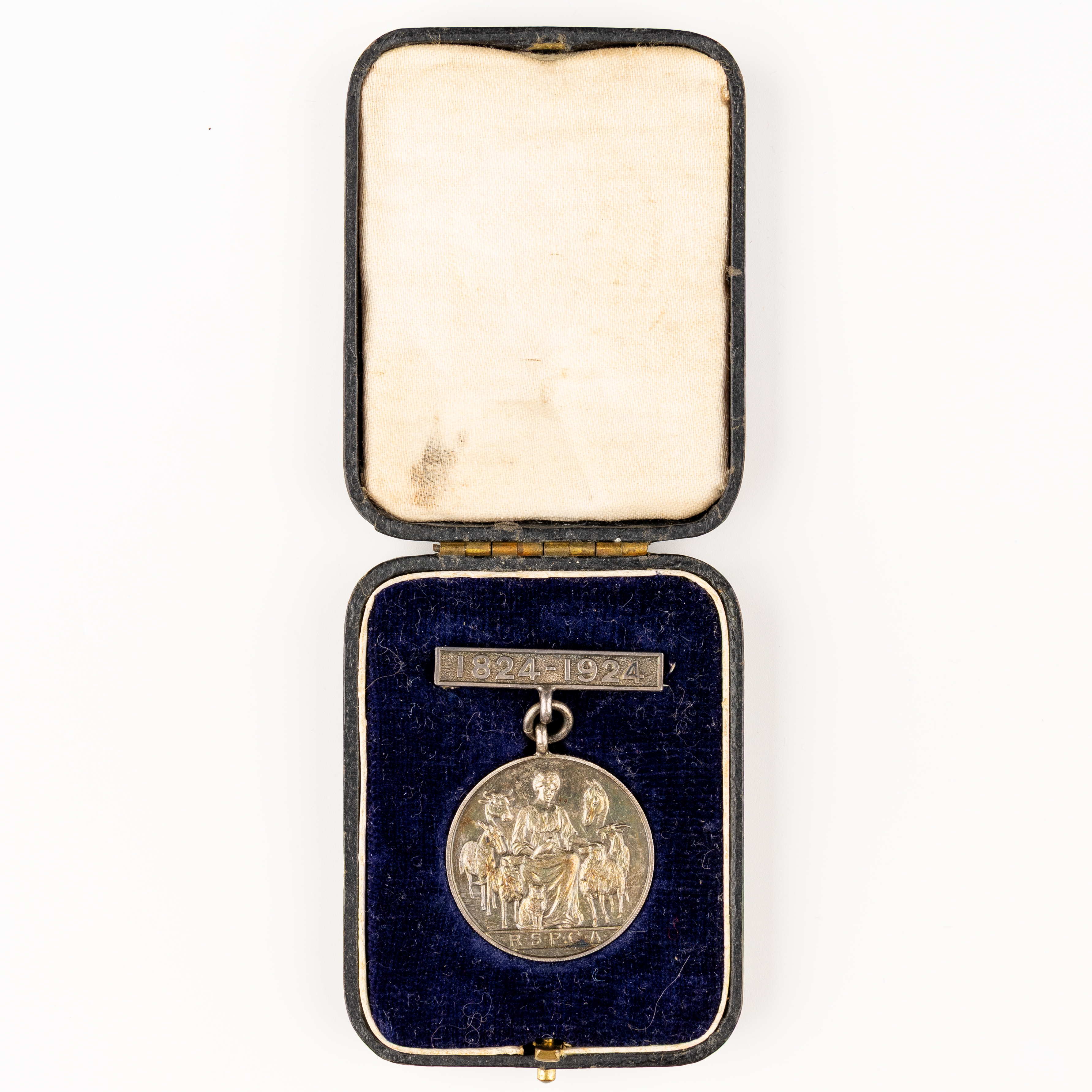 RSPCA Essay Competition - Centenary Medal, 1924, VF