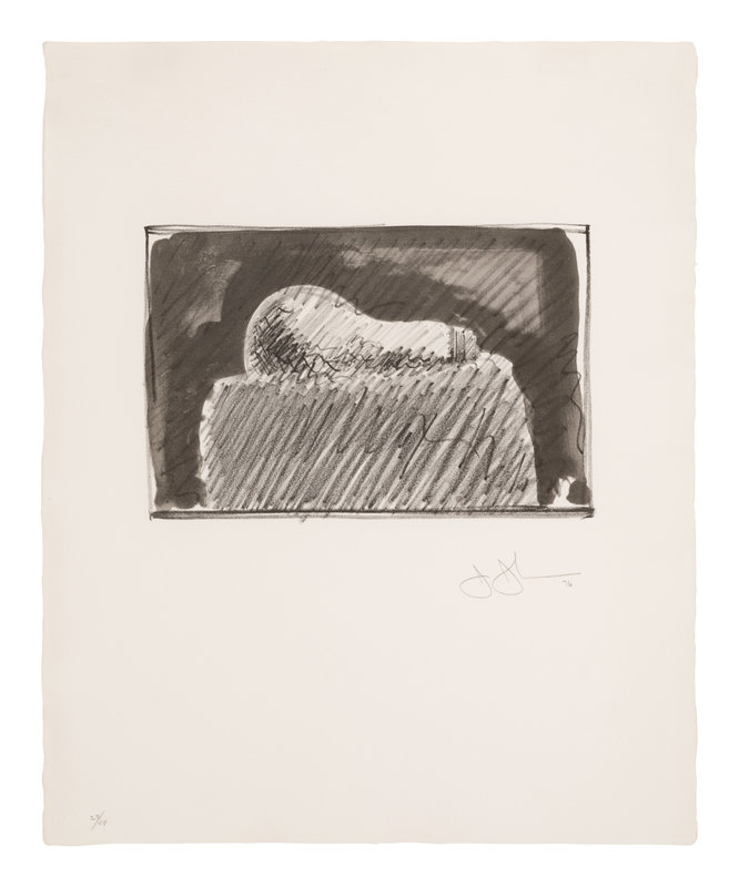Jasper Johns
(American, b. 1930)
Light Bulb, 1976