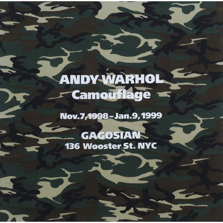 Andy Warhol 'Camouflage'