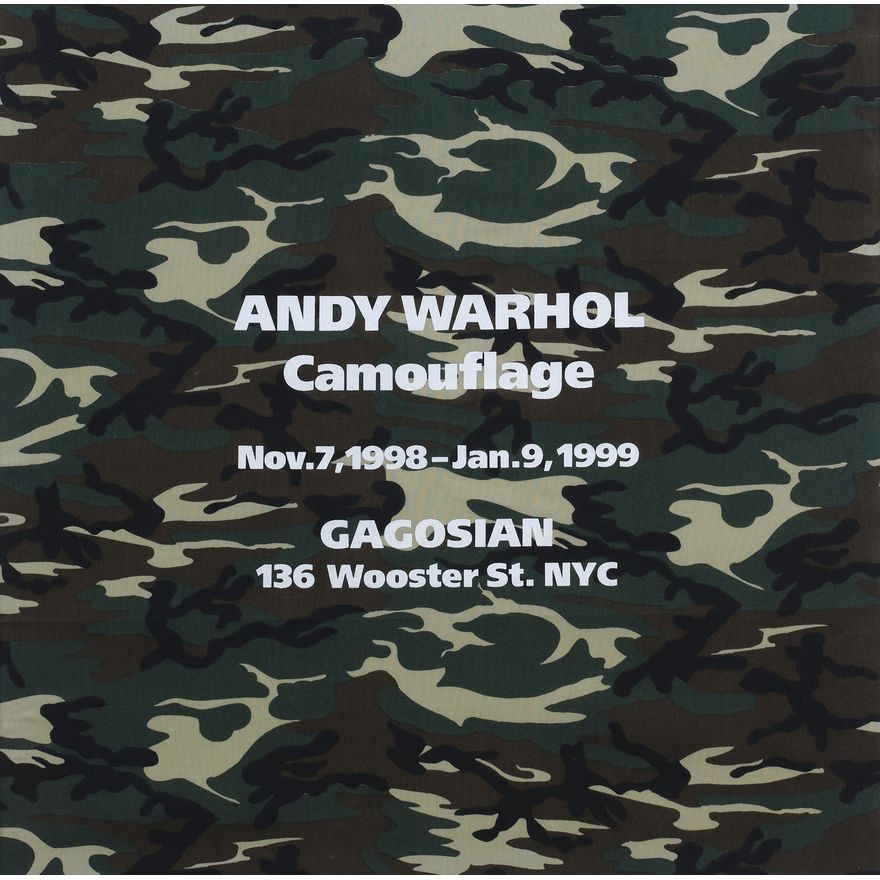 Andy Warhol 'Camouflage'