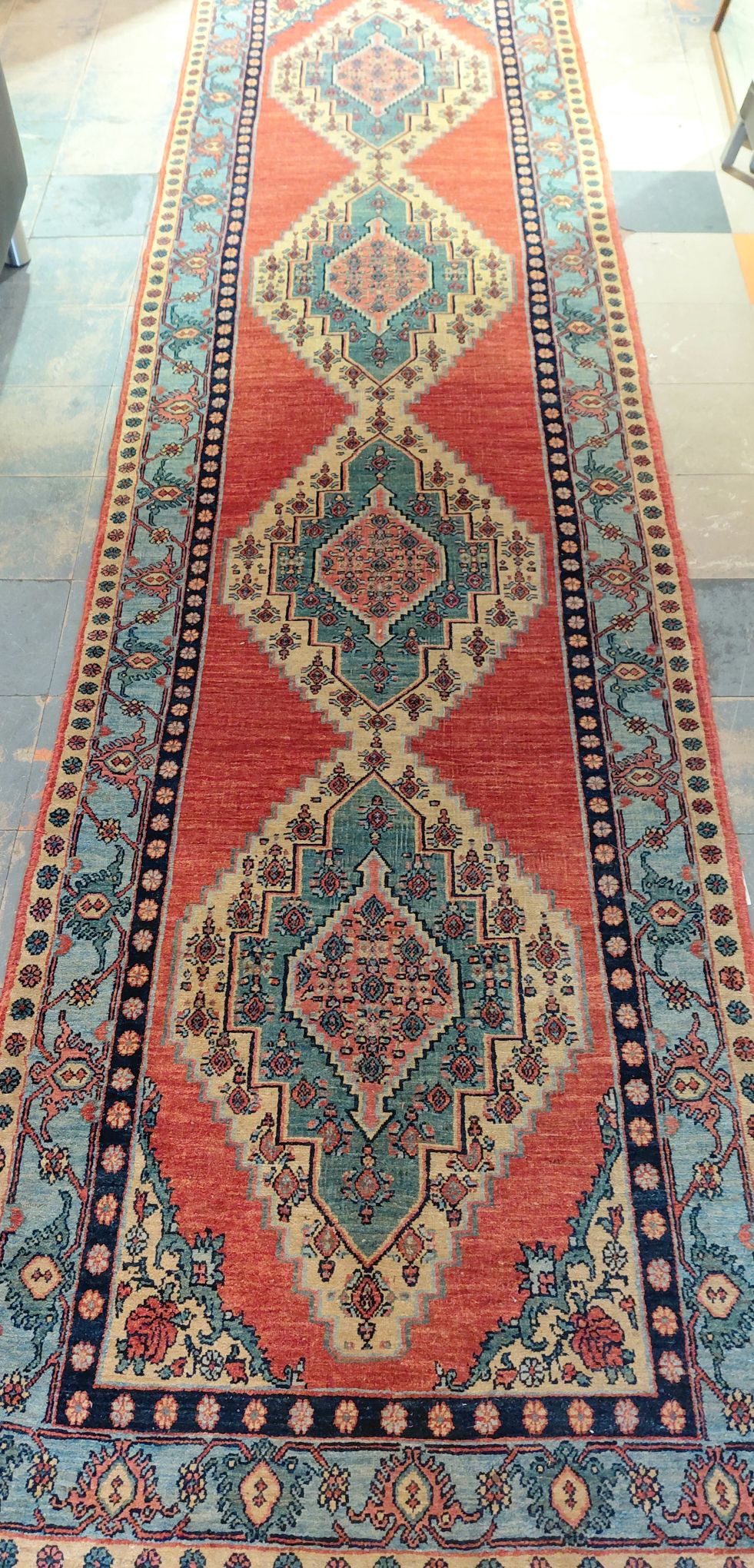 62 · PERSIAN KUDISH HALLWAY RUG