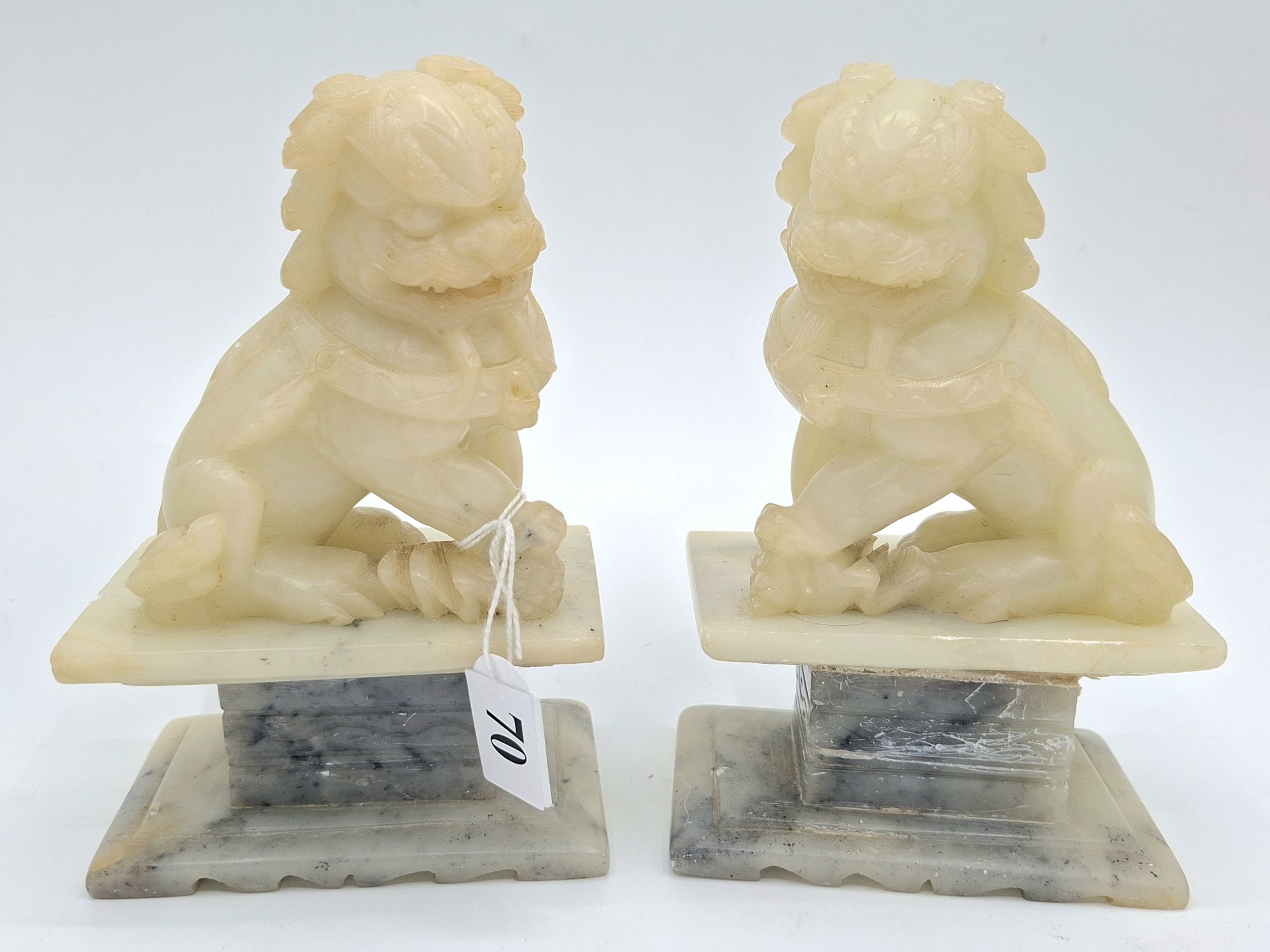 70 · SOAPSTONE FOO DOGS