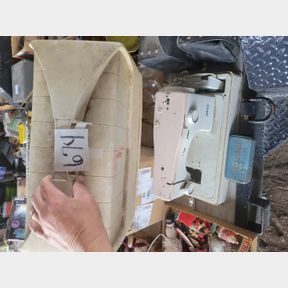 Vintage Elna Sewing Machine and some accessories