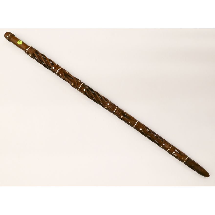 Moari MOP Inlaid Hardwood Staff- 42''