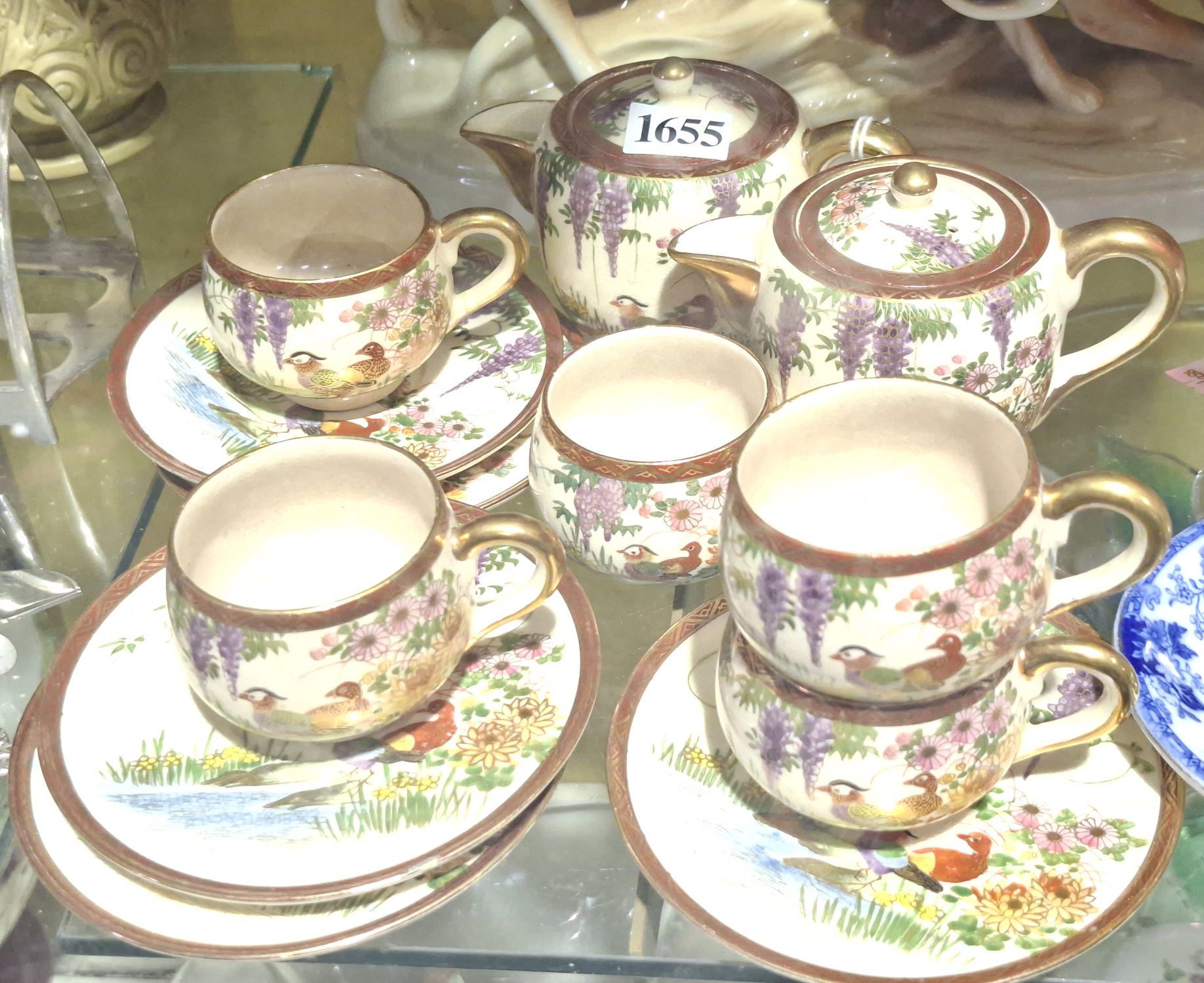 Japanese Satsuma China Teaset