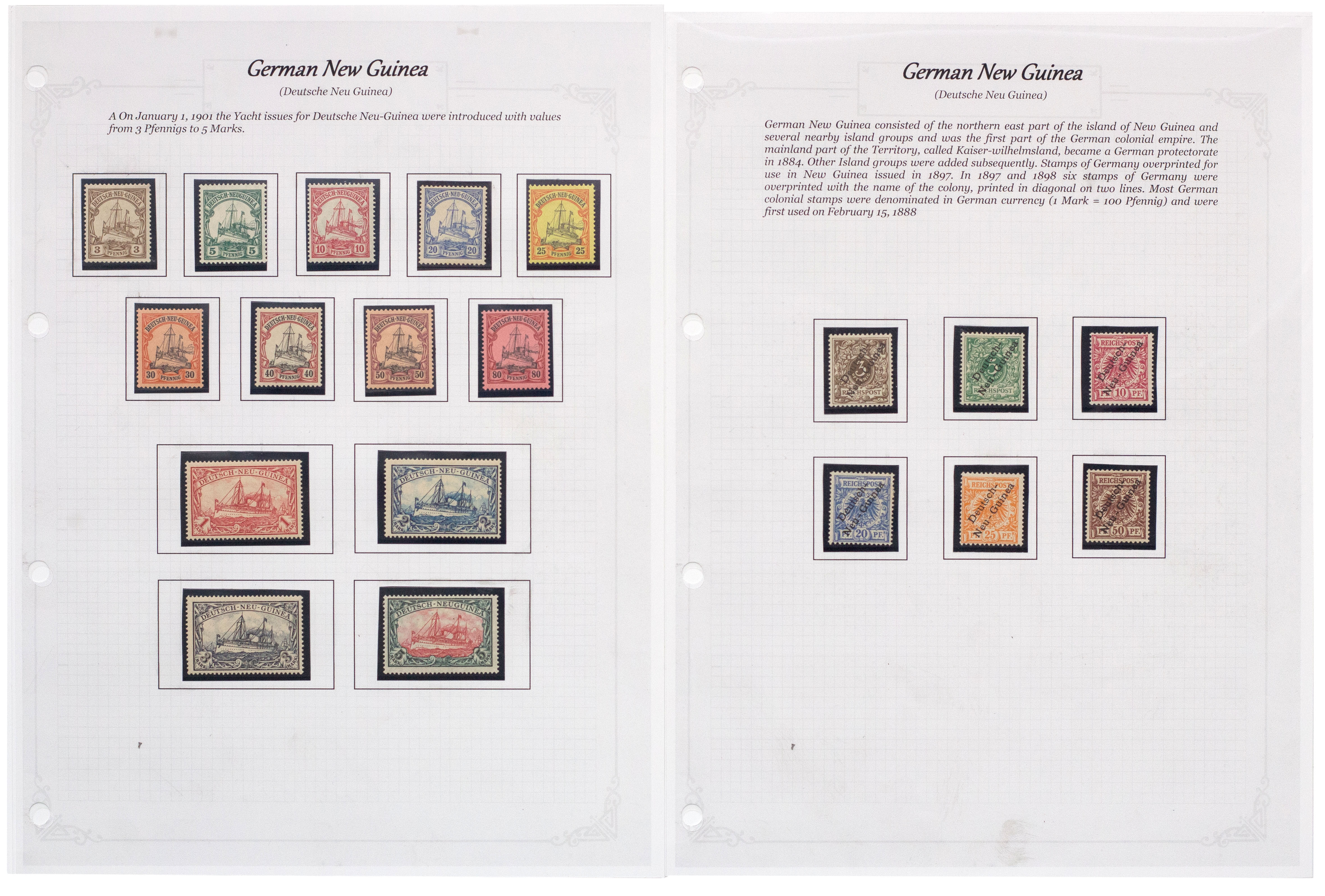 41 · German New Guinea, 1897 - 1901, Fine