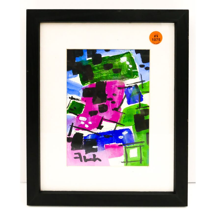 Phil Flash ''A Good Day Everyday'' Acrylic Framed 11''x9''
