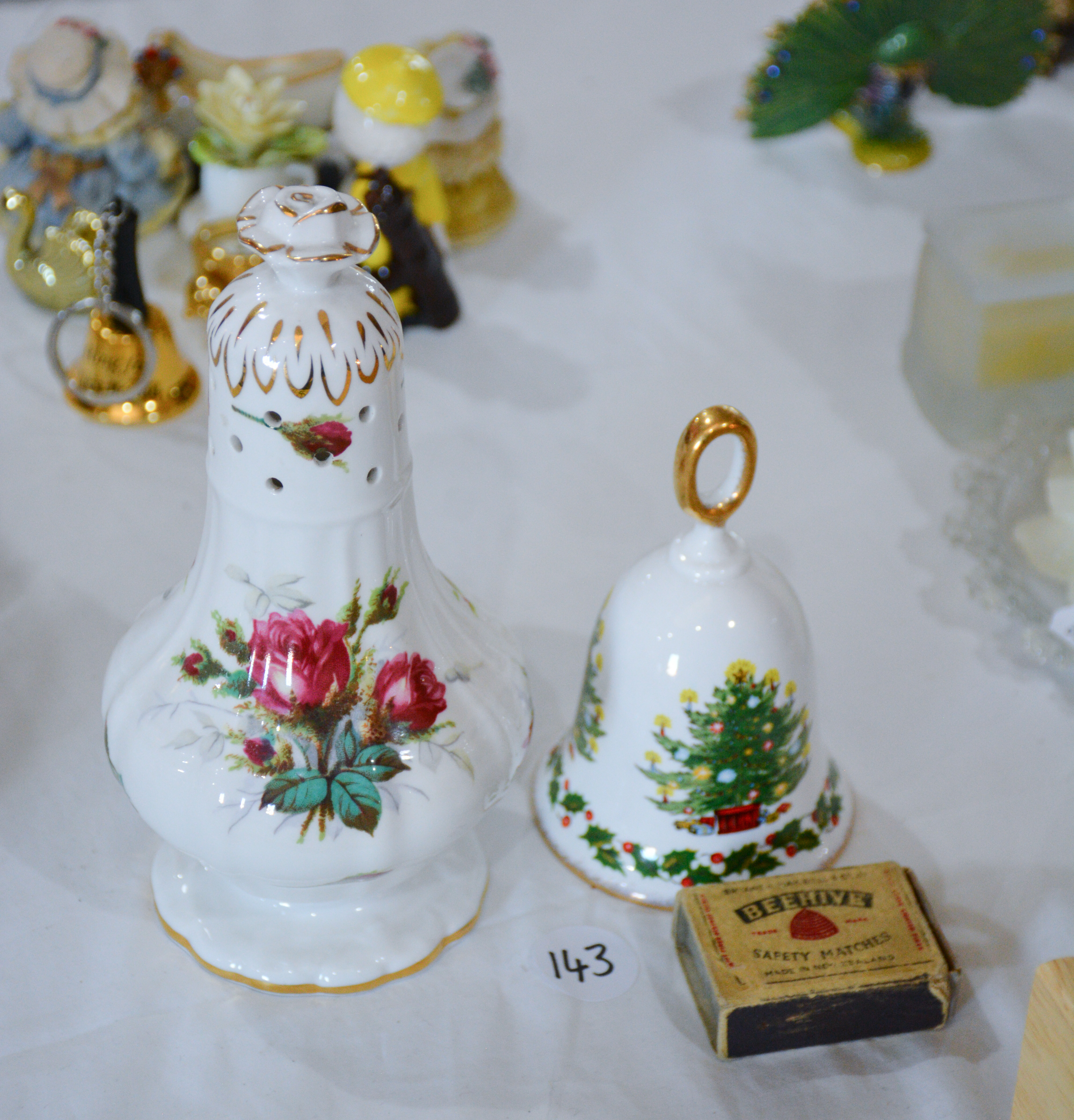 Hammersley Fine China plus Queens Fine China Bell — NZ auction result