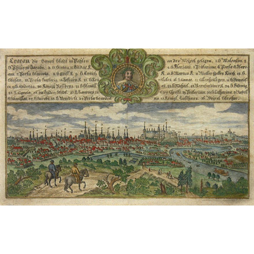 Georg Hisler | Cracau, die haupt Stadt in Pohlen…
