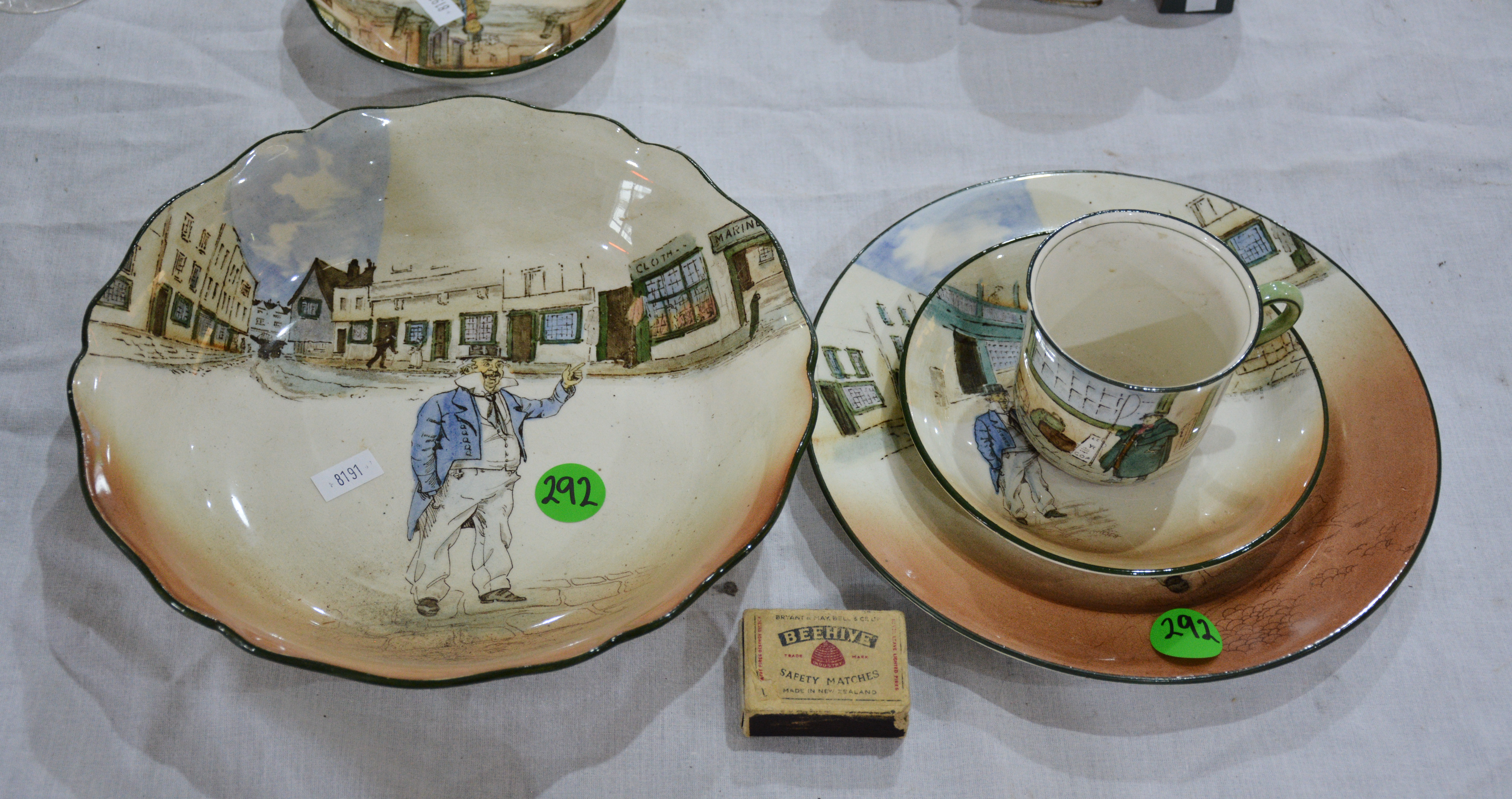 Royal Doulton Dishes and Teacup — sold at auction in New Zealand for $10