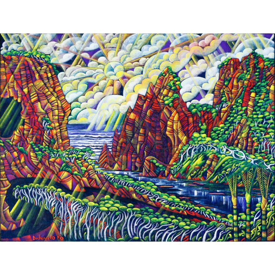 Dean Buchanan, View of Lion Rock