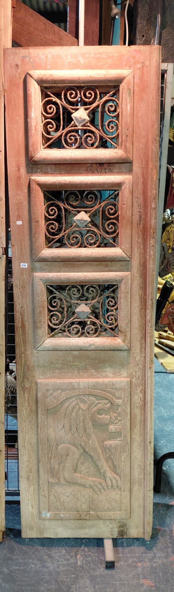 436 · SCRUBBED PINE FRENCH STYLE DOORS