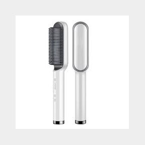 Hair Straightener Comb One-Step Hair Straightening Brush - White --51459/1989 B2 (S1)