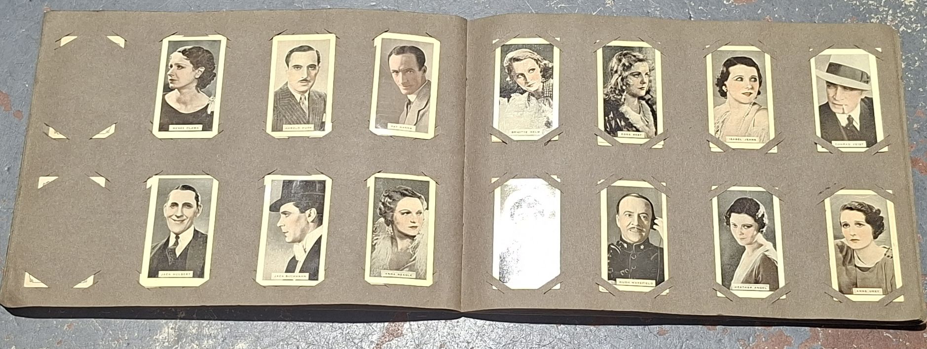1930 Cigarette Card Album