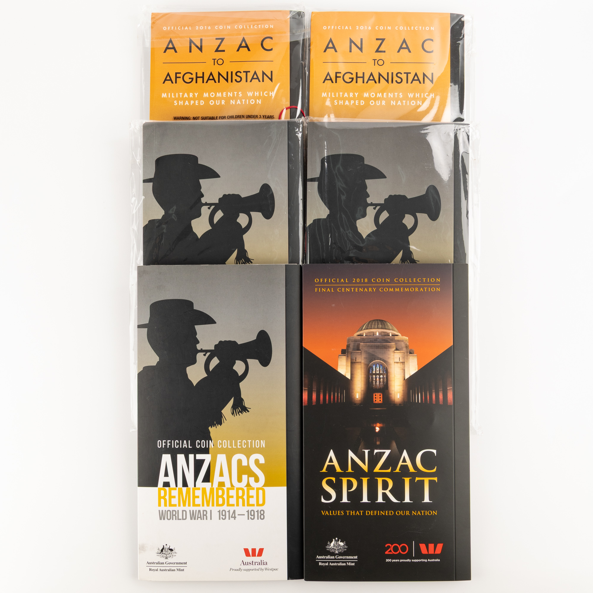 Elizabeth II, RAM - ANZAC Series, Twenty Cents, 2015 - 2018, UNC