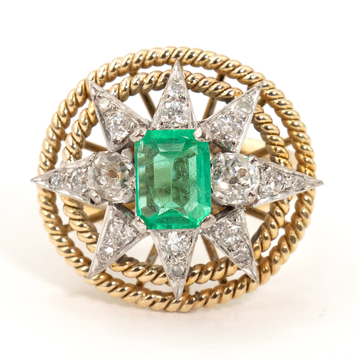 Anillo de esmeralda
